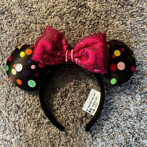 Disney polka dot Mickey ears